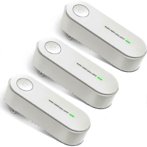 Purificateur d'air à brancher (lot de 3), générateur d'ions négatifs portable, désodorisant sans filtre pour la maison (1/5)