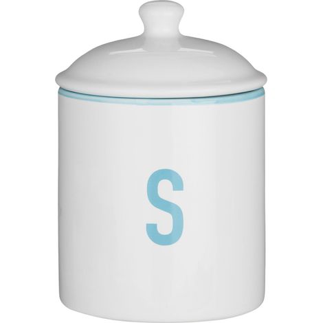Interiors By Premier Functional Design Sugar Canister, Chic Design Dolomite Canister, Durable Canister For Storing Ingredients (1/3)