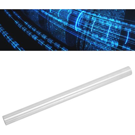 Tube en aluminium rond pour robots, accessoires de support droit de 14mm, référence 6100-1214-0200 (1/5)