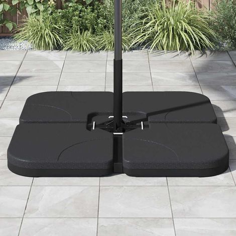 Base de parasol, Support parasol Robuste de Qualité, portable Sable/Eau 60 L OIB1120E (1/5)