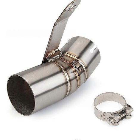 Pot d'échappement adaptable pour BMW S1000RR 2020-2025, en acier inoxydable, tube intermédiaire de 60 mm (1/5)