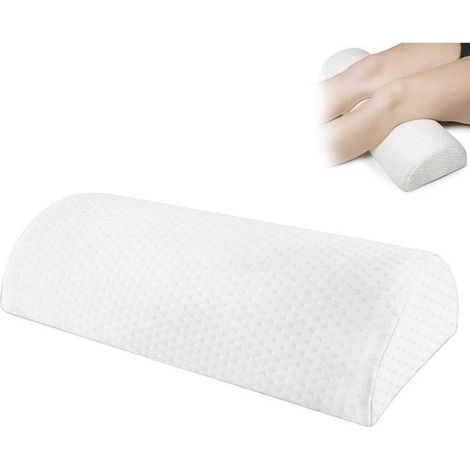 Knäkudde Knäkudde Memory Foam Clip Benkudde Slow Rebound Benkudde Clip Benkudde - 40-20-10cm, Vit, 1er-AquaForge (1/5)