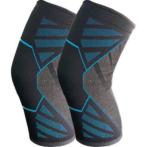 Genouillère de compression pour soulager les douleurs au genou, la course à pied, la musculation, l'arthrite et l'arthrose. (1/5)