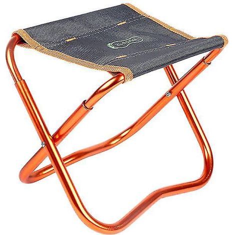 Tabouret pliant en alliage d'aluminium pour l'extérieur (1/3)