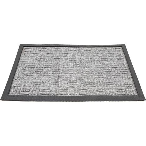 Tapis d'entrée extérieur PRAHA 40x60cm Gris (1/4)