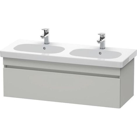 Sous-vasque pour meuble de salle de bains DURASTYLE 453x1150x398mm chêne noir / blanc mat