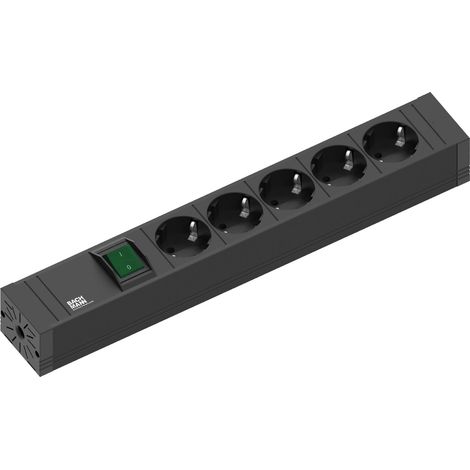 BACHMANN CONNECT LINE 5xCEE7/3 1xInterruptor Corriente 2,0m, 420.0013