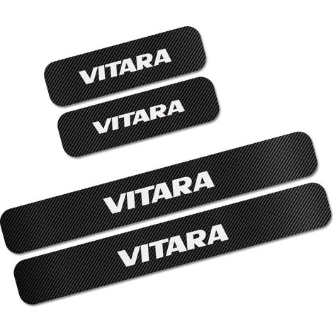 (Pour Vitara) Autocollant de seuil de porte pour Suzuki Jimny,Ignis,Alto,Samurai,Baleno,Swift,Vitara - Accessoire de tuning (1/3)
