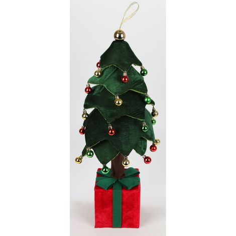 Saska-Garden Lifetime 70 cm Weißer Weihnachtsbaum Warmweiß LED (1/5)
