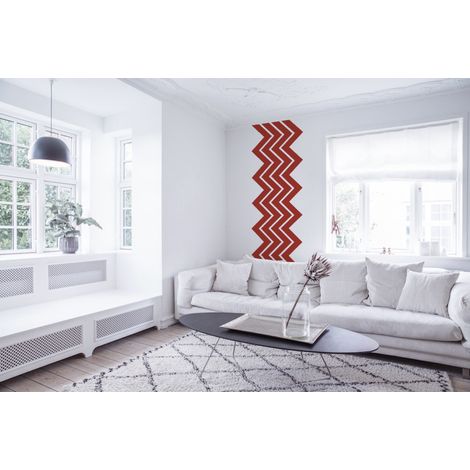Sticker Autocollant Géométrique 23x164cm pour Déco Design Intérieure - Décoration Murale et Design (1/4)