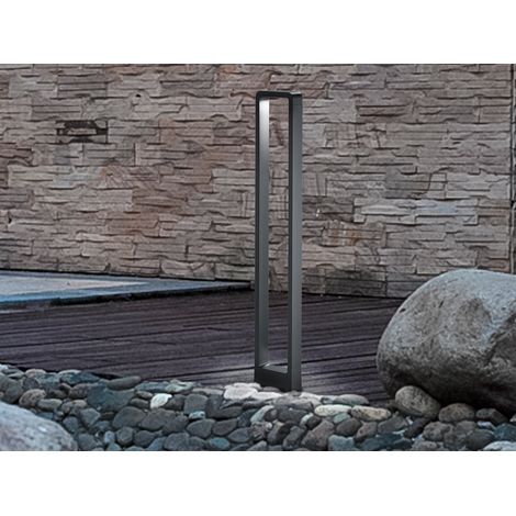 LED Pollerleuchte RENO in Anthrazit Höhe 100cm IP54 - Außenleuchten Wegeleuchten