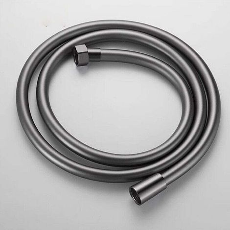 Tuyau De Douche - PVC Gris - 2 M - Filetage G1/2" - Température 0 À 90 ℃ - 1 Pièce (1/4)