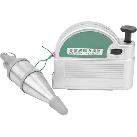 Bobs À Plomb Magnétiques De 6 M Marteau De Fil D'Acier Allié Outils De Mesure De Baisse De Ligne Verte Pour La Décoration De Maison D'Industrie De Construction (1/5)