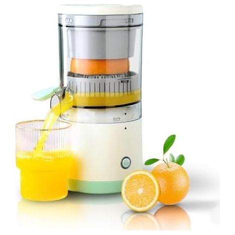 Multifunktionale Orangensaftmaschine, 360-Grad-Elektro-Entsafter, tragbarer automatischer Entsafter, Orangensaft-Trennung (1/5)