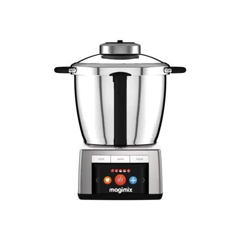 Magimix – Robot cuiseur Cook expert premium XL 1800W – Système induction – 15 programmes automatiques – Bol inox double paroi 4,8L – Balance intégrée 10kg