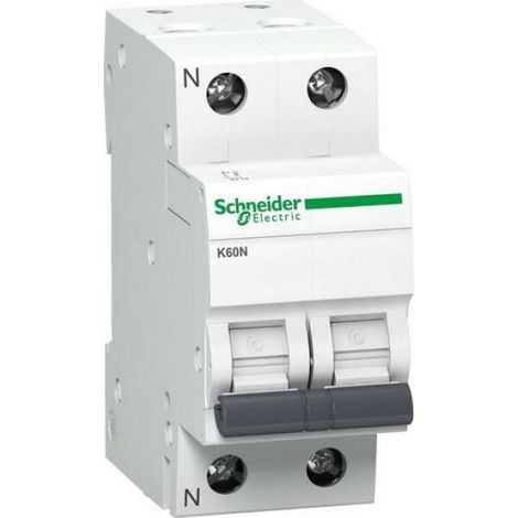 Interruptor Schneider Electric k60 ls 1p+n 16A 6KA