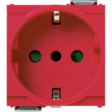 VIMAR - 17039.R 2P+T 16A P30 prise rouge