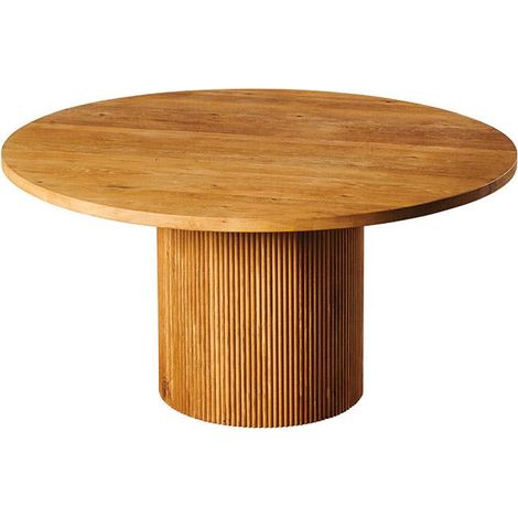 Table ronde moderne pied central 130 cm IENA