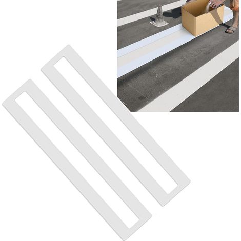 Modèle de Lignes de Stationnement Réutilisable avec Accessoire de Pulvérisation - Outil de Marquage Routier-KZQ (1/5)