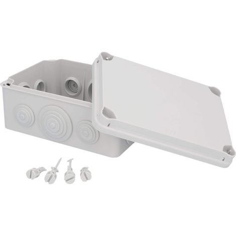 Unitec 40209L - Scatola di derivazione da parete, IP65, 162 x 116 x 76 mm