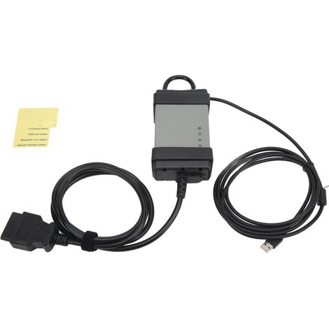 Adatto per strumenti diagnostici professionali, dotato di gancio pieghevole, display a LED, memoria da 4 GB, disco rigido NTFS da 40 GB, scanner OBD2 e interruttore CAN HS.
