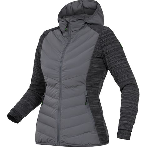Leibwächter Hybridjacke Damen CADHYJ Gr. 38 grau (1/5)