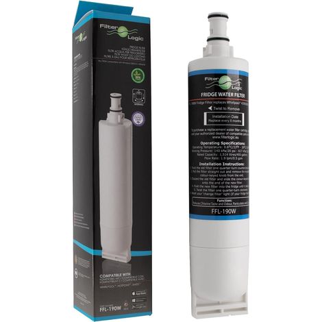 1x Filtre à eau pour Whirlpool frigo avec SBS200 (1/5)