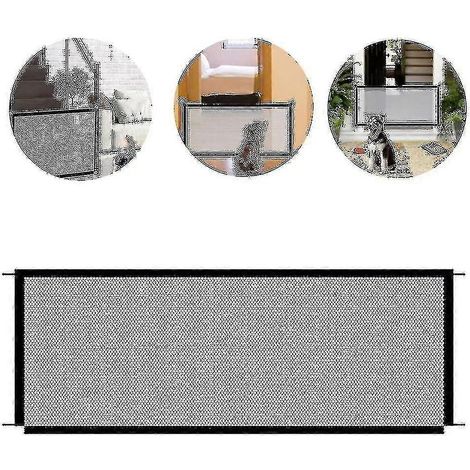 Clôture pour animaux de compagnie, filet d'isolation pour chien, clôture de sécurité pour animaux de compagnie à domicile 11072cm (1/5)