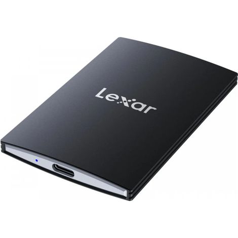Unidad externa de estado sólido Lexar LSL500M001T-RNBNG 1 TB USB Tipo C USB 3.2 Gen 2x2 Negro