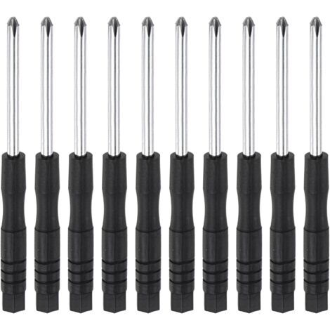 QORVA-Mini tournevis cruciforme pour la réparation des lentilles de montre, 10 pièces (1/5)