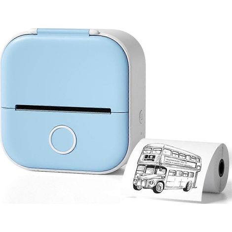 Mini imprimante d'étiquettes thermiques portables pour étudiants, B-- (1/5)