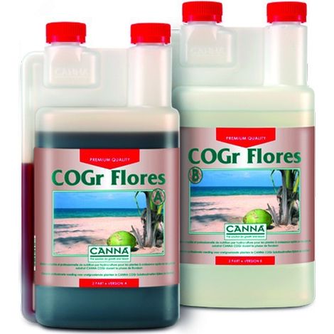 Canna - CoGr Flores - 2 x 1L - Engrais de Floraison pour pain cogr