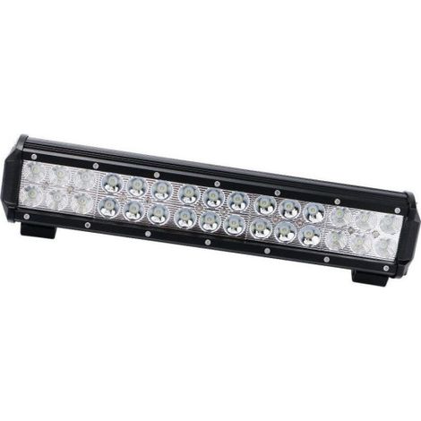 Barre LED puissante Promolink 37 cm avec faisceau combiné (combo) 90 W, 30 LED, 12 V/24 V — ATV, Jeep, 4x4, tout-terrain