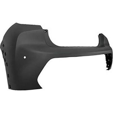 Pare-choc arrière supérieur à peindre avec 2 trous radars GT Line Peugeot 208 depuis 2019
