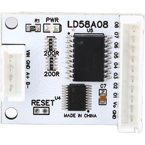 Module de commande PWM 8 canaux RS485 vers sortie transistor - Carte de contrôle multifonction DO avec broches (1/5)
