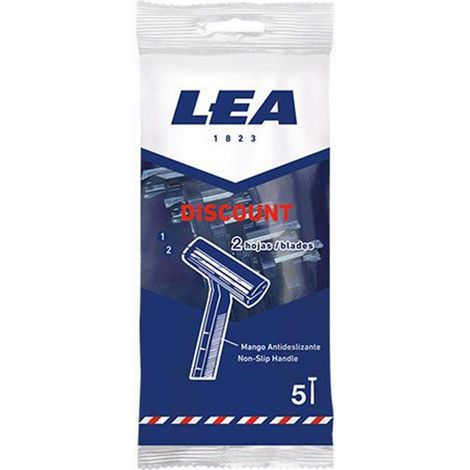 LEA DISCOUNT CUCHILLAS DESECHABLES 2 HOJAS 5UN (1/2)