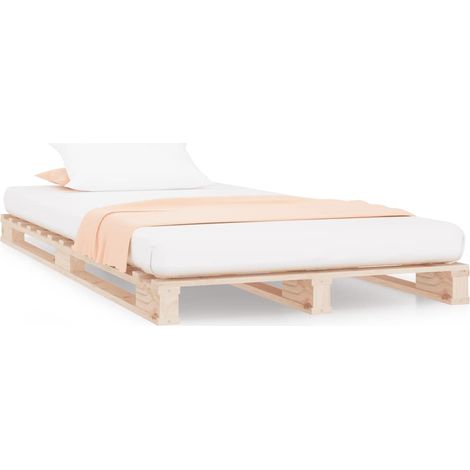 Maison Exclusive - Lit de palette 100x200 cm bois de pin massif (1/5)