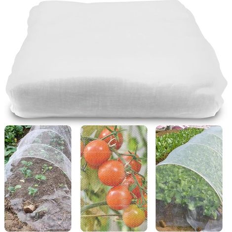 Feinmaschiges Insektennetz für Garten und Pflanzen 3 x 6 m (1/5)