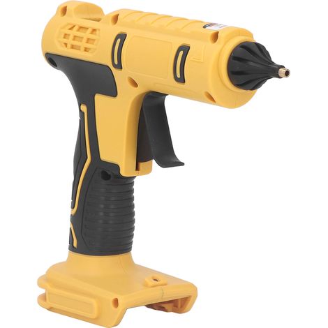Pistolet à colle thermofusible sans fil au lithium-ion compatible avec les modèles DeWalt DCB180, DCB182, DCB184, DCB200, DCB201, DCB203, DCB203BT, DCB204, DCB205 et DCB206 (1/5)