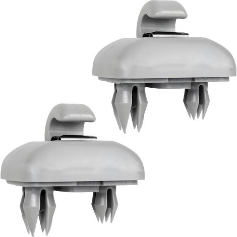Juego de 2 clips para parasol para Audi A4 B8, soporte para parasol Audi con A1 A3 A4 A5 Q3 Q5 (8E0 857 562) A7 B6 B7 B8 S4 S5 Accesorios para coche antideslumbrantes (1/5)