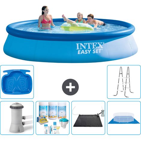 Intex Piscina Easy Set Rotonda - 396x84 cm - 8-pezzi  S20940 (1/5)