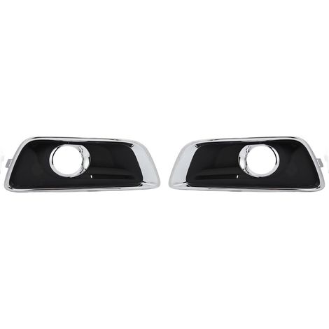 1 coppia di coperture per fendinebbia, cornice di ricambio sinistra e destra per Chevy Malibu dal 2012 al 2015.