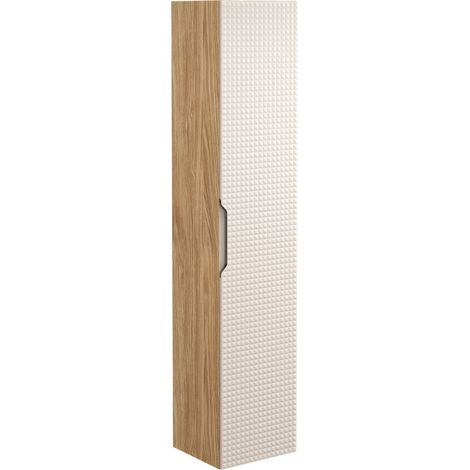 Colonne de salle de bain - H 170 x L 35 x P 31 cm - Splendor Beige - Livraison gratuite (1/2)