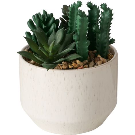 Künstlicher Sukkulent, 12 cm (1/3)
