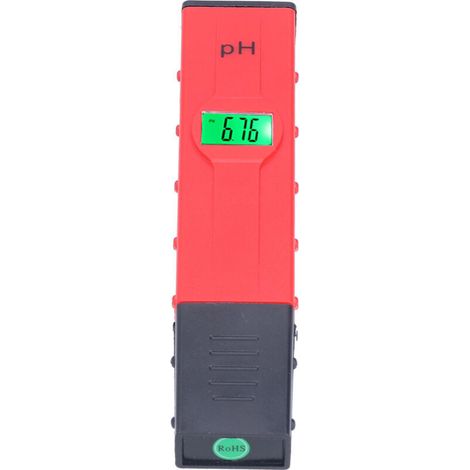 PH Mètre Numérique Portable avec Rétroéclairage et Compensation Automatique de Température pour Eau et Sol