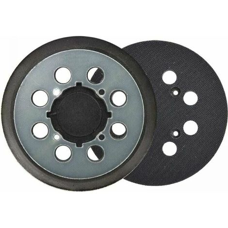 Patin de Rechange pour Ponceuse Orbitale DeWalt DCW210N DWE6423 - Plateau de Ponage 125mm Crochet et Boucle, 8 Trous, Bleu(1 pcs) (1/4)