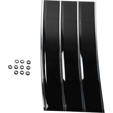 Grille de ventilation latérale de carrosserie, garniture avant de protection, accessoires extérieurs pour L405 2013 – 2021, noir brillant. (1/5)
