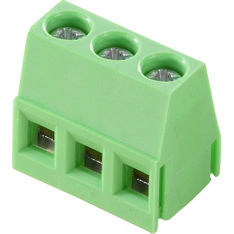 Weidmüller 2650970000 Schraubklemmblock 2.5 mm² Polzahl 4 Grün 150 St.