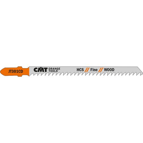JT301CD-5 5 LAME SEGHETTO X LEGNO HCS 116x3x8TPI (DIRITTO/FINE) (1/4)