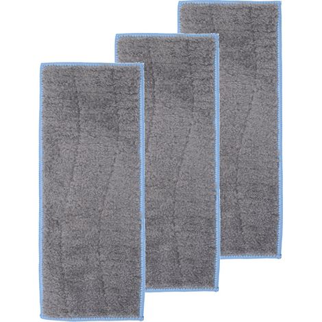 Lot de 3 serpillères lavables, Compatible avec les accessoires du robot de balayage iRobot Braava jet M6, machine de nettoyage de sol, chiffon de nettoyage sec-Vadrouille humide M6 (1/5)